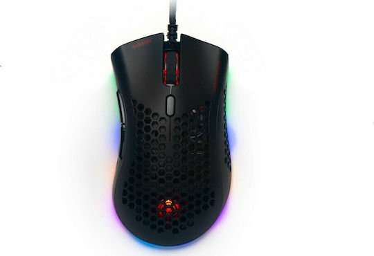 Zeroground MS-4100G Soriin Pro RGB Gaming Ποντίκι 10000 DPI Μαύρο