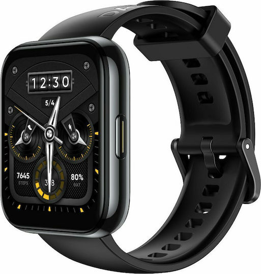 Realme Watch 2 Pro με Παλμογράφο (Μαύρο)