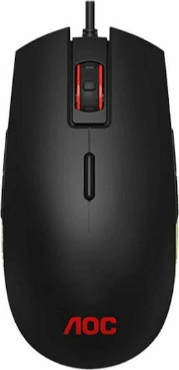 AOC GM500 RGB Gaming Ποντίκι 5000 DPI Μαύρο