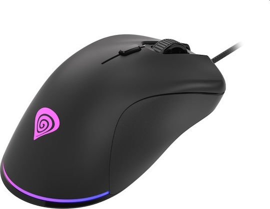 Genesis Krypton 200 RGB Gaming Ποντίκι 6400 DPI Μαύρο