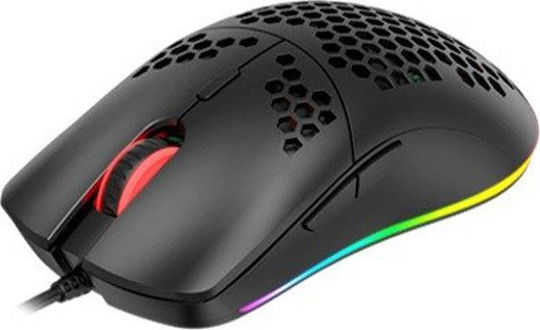 Havit MS1023 RGB Геймърска Мишка 6400 DPI Черен