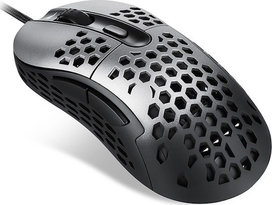 Motospeed N1 Gaming Ποντίκι 6400 DPI Γκρι