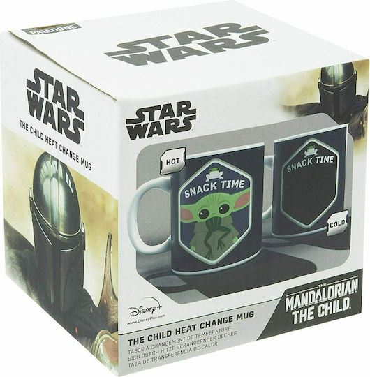 Paladone Star Wars: The Child Heat Change Mug Ceramic Gray 300ml