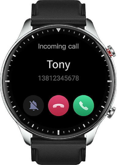 Amazfit GTR Stainless Steel 46mm Waterproof Smartwatch with