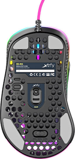 Xtrfy M4 RGB Gaming Mouse 16000 DPI Pink