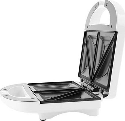 Gallet Sandwich Maker pentru for 2 Sandwiches Sandvișuri 800W Albă