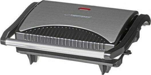 Esperanza Taleggio Τοστιέρα με Κεραμικές Πλάκες για 2 Τοστ 750W Inox