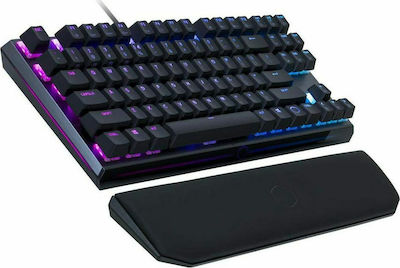 CoolerMaster MK730 Gaming Πληκτρολόγιο Tenkeyless με Cherry MX Brown διακόπτες και RGB φωτισμό (Αγγλικό US)