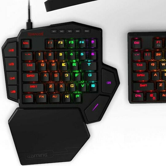 Redragon K585 Diti Gaming KeyPad με Outemu Blue διακόπτες και RGB φωτισμό (Αγγλικό US)