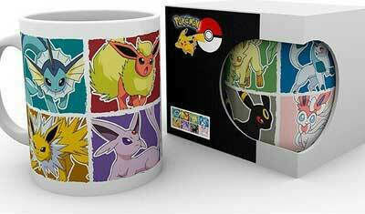 GB eye Pokemon - Eevee Evolution Mug Ceramic Multicolored 300ml