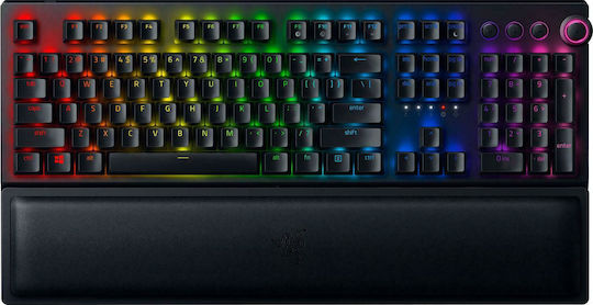 Razer BlackWidow V3 Pro Ασύρματο Gaming Μηχανικό Πληκτρολόγιο με Razer Green διακόπτες και RGB φωτισμό (Αγγλικό US)