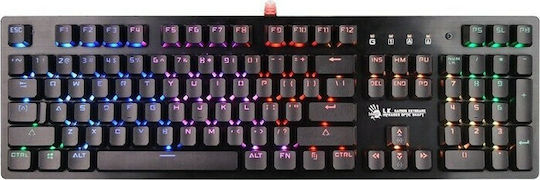 A4Tech A4Tech B820R Gaming Mechanical Keyboard with LK Blue Switches and RGB Lighting (English US)