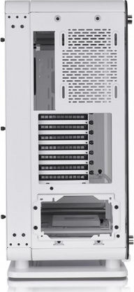 Thermaltake Core P6 Tempered Glass Gaming Midi Tower Κουτί Υπολογιστή με Πλαϊνό Παράθυρο Λευκό