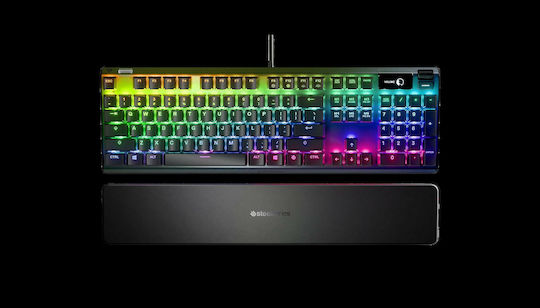 SteelSeries Apex 7 Gaming Mechanical Keyboard with SteelSeries Red Switches and RGB Lighting English US