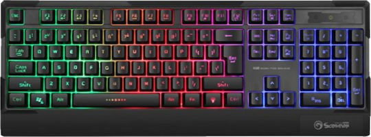 Marvo Scorpion K606 Gaming Πληκτρολόγιο με RGB φωτισμό (Αγγλικό US)