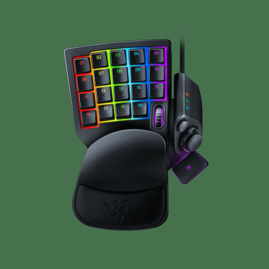 Razer Tartarus Pro Gaming KeyPad με Razer Analog Optical διακόπτες και RGB φωτισμό (Αγγλικό US)