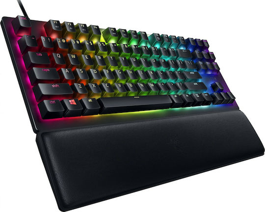 Razer Huntsman V2 TKL Optical Gaming Keyboard Tenkeyless with Razer Clicky switches and RGB lighting (English US)