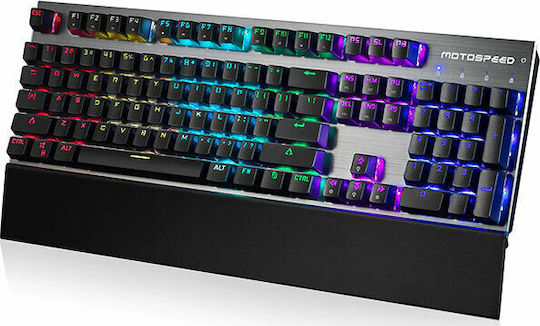 Motospeed CK108 Gaming Mechanical Keyboard with Outemu Black Switches and RGB Lighting Greek