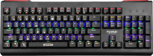 Marvo KG959G Gaming Mechanical Keyboard with Outemu Blue switches and RGB lighting (English US)