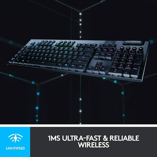 Logitech G915 Lightspeed Drahtlos Gaming Mechanische Tastatur mit GL Taktil Schaltern und RGB-Beleuchtung (Englisch US)