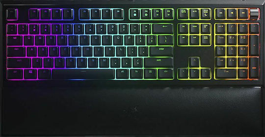 Razer Ornata V2 Gaming Μηχανικό Πληκτρολόγιο με Μεμβράνης διακόπτες και RGB φωτισμό (Ελληνικό)