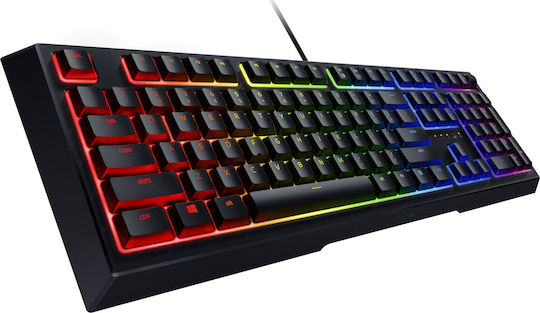 Razer Ornata V2 Gaming Μηχανικό Πληκτρολόγιο με Μεμβράνης διακόπτες και RGB φωτισμό (Ελληνικό)