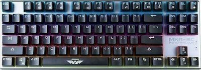 Armaggeddon MKA-3C Psychfalcon Gaming Μηχανικό Πληκτρολόγιο Tenkeyless με Outemu Blue διακόπτες και RGB φωτισμό (Αγγλικό US)