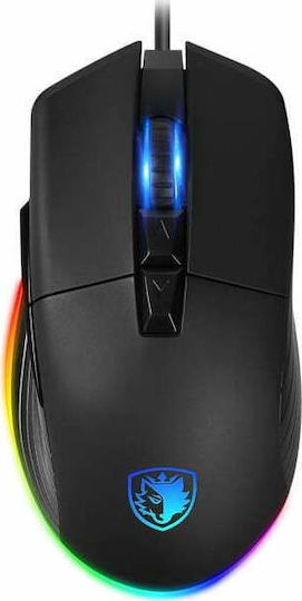 Sades SA-D10 Σετ Gaming Πληκτρολόγιο με RGB φωτισμό & Ποντίκι (Αγγλικό US)