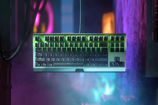 Razer BlackWidow V3 TKL Gaming Mechanical Keyboard Tenkeyless with Razer Green switches and RGB lighting (English US)