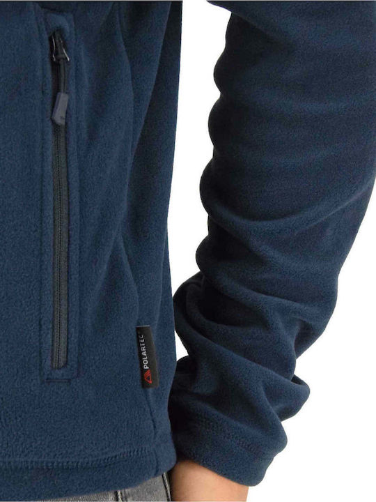 Daybreaker Fleece Ανδρική Ζακέτα Fleece Navy Μπλε