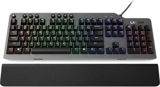 Lenovo Legion K500 Gaming Mechanical Keyboard with Outemu Red switches and RGB lighting (English US) Gray