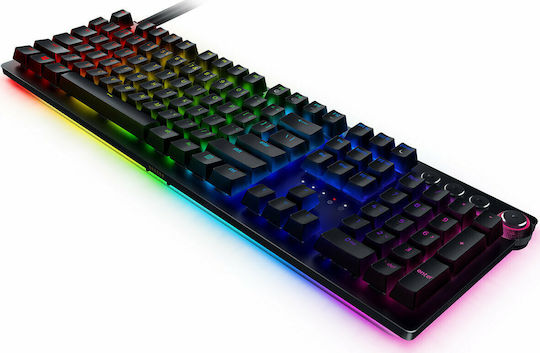 Razer Huntsman V2 Analog Οπτικό Gaming Πληκτρολόγιο με Razer Analog Optical διακόπτες και RGB φωτισμό (Αγγλικό US)