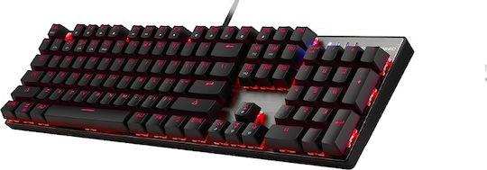 Motospeed Inflictor CK104 Гейминг Механична Клавиатура с Outemu Blue Превключватели и RGB Осветление (Английски US)
