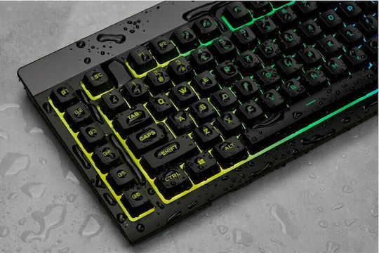 Corsair K55 RGB Pro Gaming Keyboard with RGB lighting (Greek)