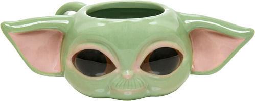 Paladone Star Wars The Mandalorian The Child Shaped Κούπα Κεραμική Πράσινη 350ml