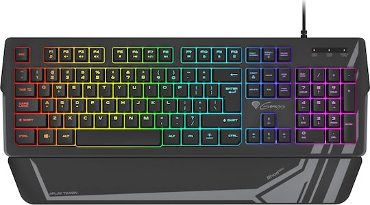 Genesis Rhod 350 RGB Gaming Πληκτρολόγιο με RGB φωτισμό (Αγγλικό US)