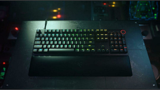 Razer Huntsman V2 Optic Gaming Tastatură cu Razer Clicky comutatoare și iluminare RGB (Engleză US)