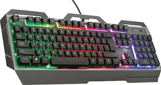 Trust GXT 856 Torac Гейминг Клавиатура с RGB подсветка (Английски US) Черен