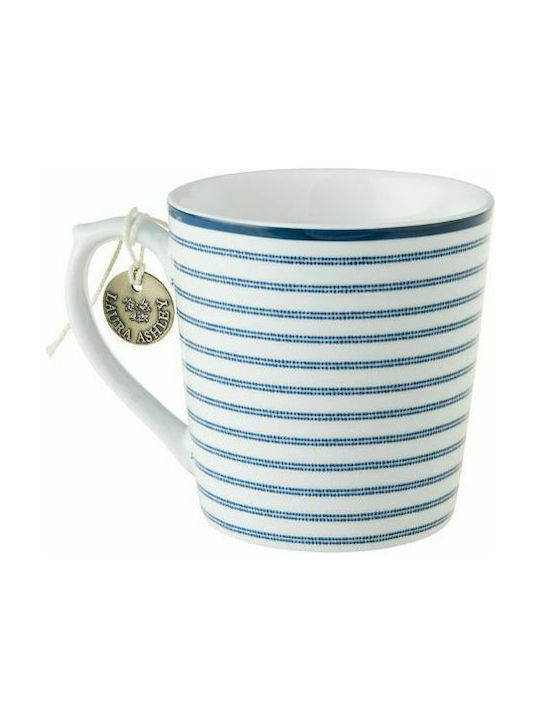 Laura Ashley Blueprint Cană din Porțelan Candy Stripe 220ml