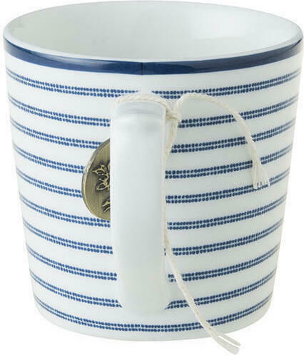 Laura Ashley Blueprint Cană din Porțelan Candy Stripe 220ml