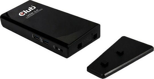 Club3D USB-A Docking Station mit HDMI Ethernet Schwarz (CSV-3242HD)
