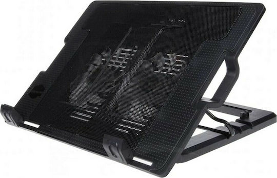 N182 Cooling Pad για Laptop έως 17.3" με 2 Ανεμιστήρες