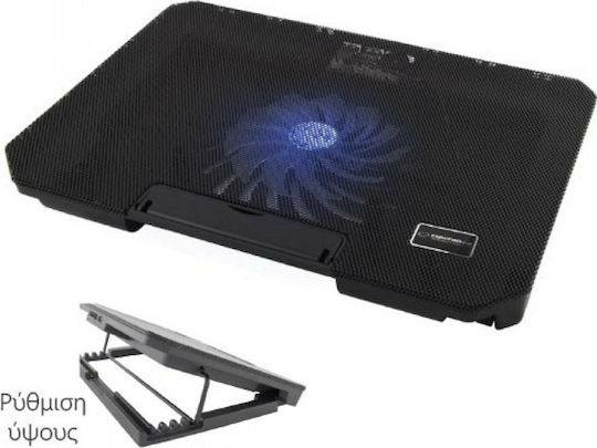 Esperanza Samum Cooling Pad για Laptop έως 15.6" με 1 Ανεμιστήρα και Φωτισμό