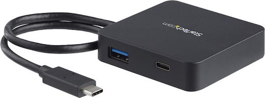 StarTech USB-C Докинг станция с HDMI 4K PD Ethernet Черен (DKT30CHD)