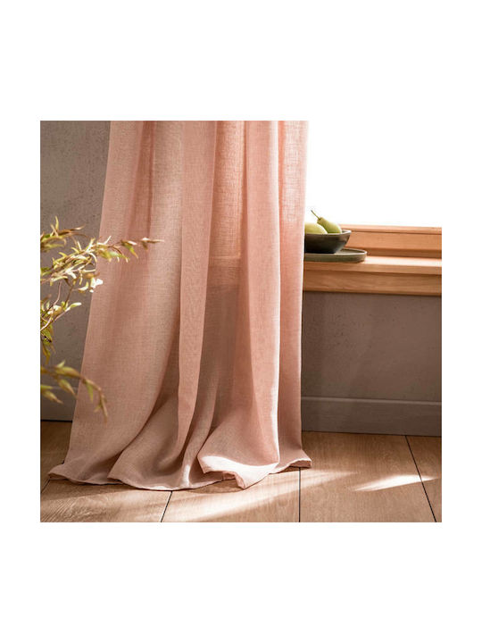 Gofis Home Curtain with Grommets Combe 31 Salmon 502 140x280cm