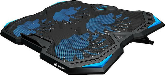 Tracer Gamezone Turbo Cooling Pad για Laptop έως 17" με 4 Ανεμιστήρες και Φωτισμό