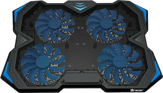 Tracer Gamezone Turbo Cooling Pad για Laptop έως 17" με 4 Ανεμιστήρες και Φωτισμό