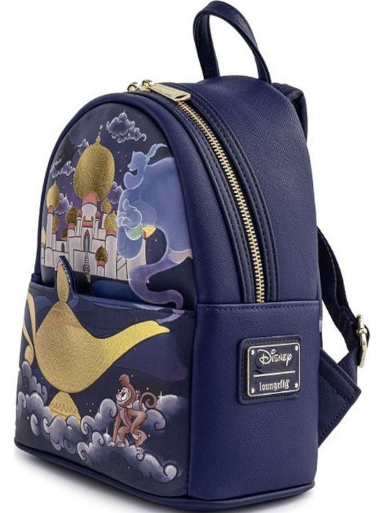 Loungefly Jasmine Castle Mini Παιδική Τσάντα Πλάτης Λιλά 22.5x26.2x11.2εκ.