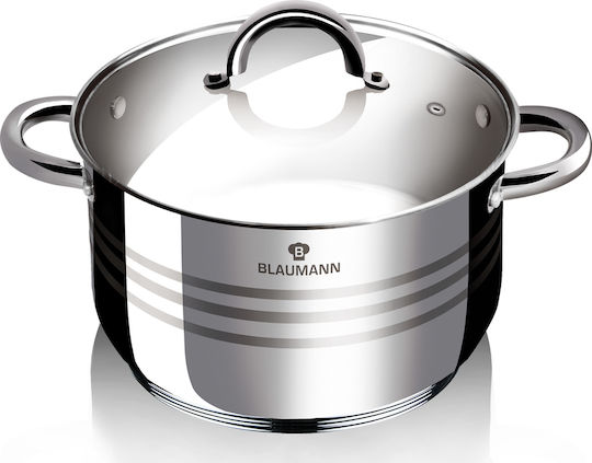Blaumann Gourmet Line Βαθιά Ανοξείδωτη Κατσαρόλα 7.6lt / 26cm