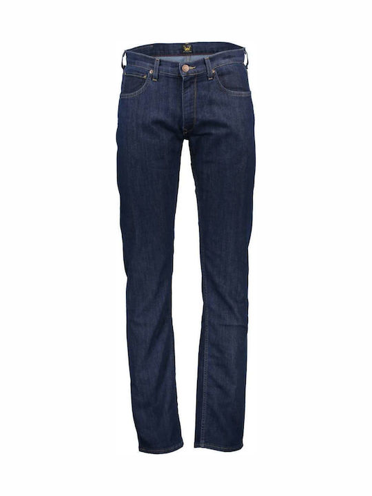 Daren Men's Jeans Pants Elastic with Slim Fit Blue